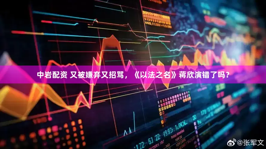 中岩配资 又被嫌弃又招骂，《以法之名》蒋欣演错了吗？